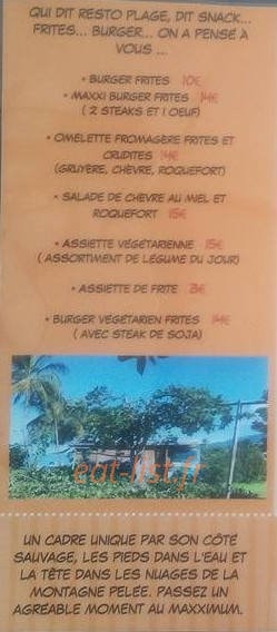 Le Maxximum — carte page 2