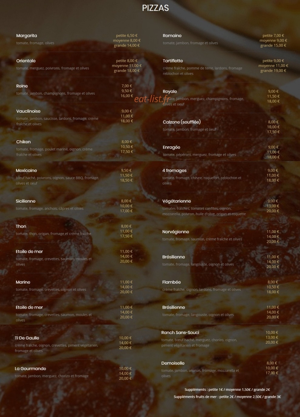 Le Ranch — carte page 1