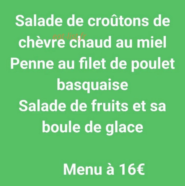 Alchimie et Saveurs — carte page 1