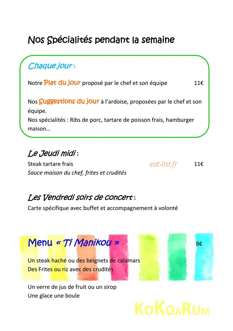 Kokoarum — carte page 3