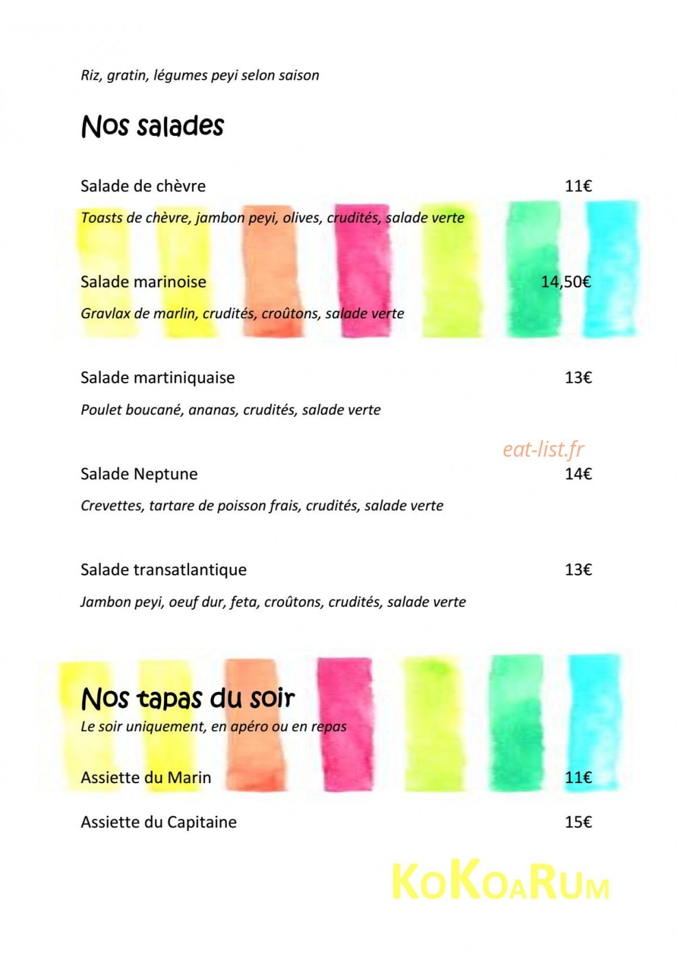 Kokoarum — carte page 2