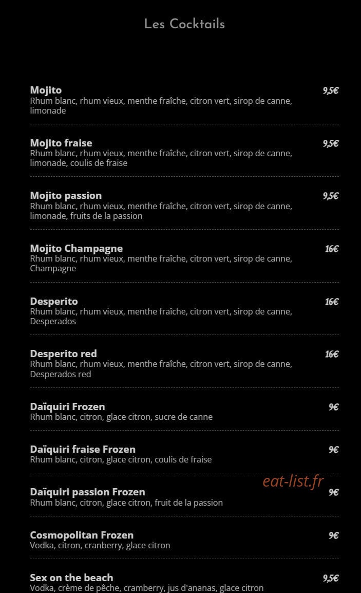Le Double V — carte page 18