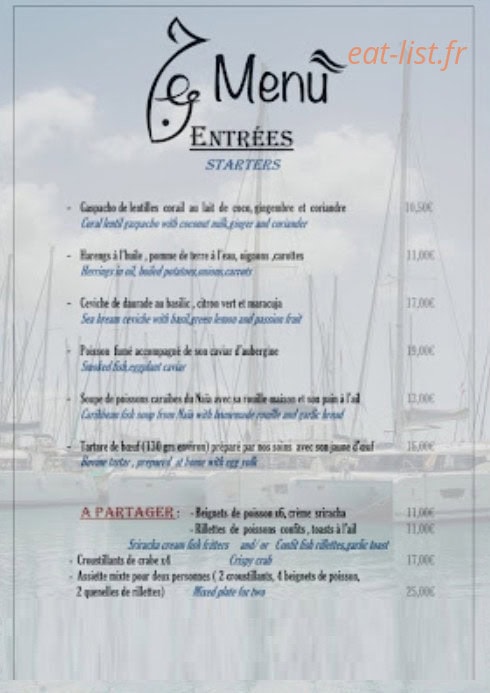 Le Naïa — carte page 1