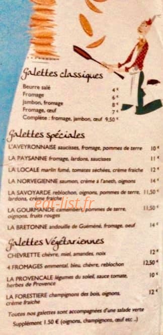 Les goûters 2 l'Annexe du Marin — carte page 1
