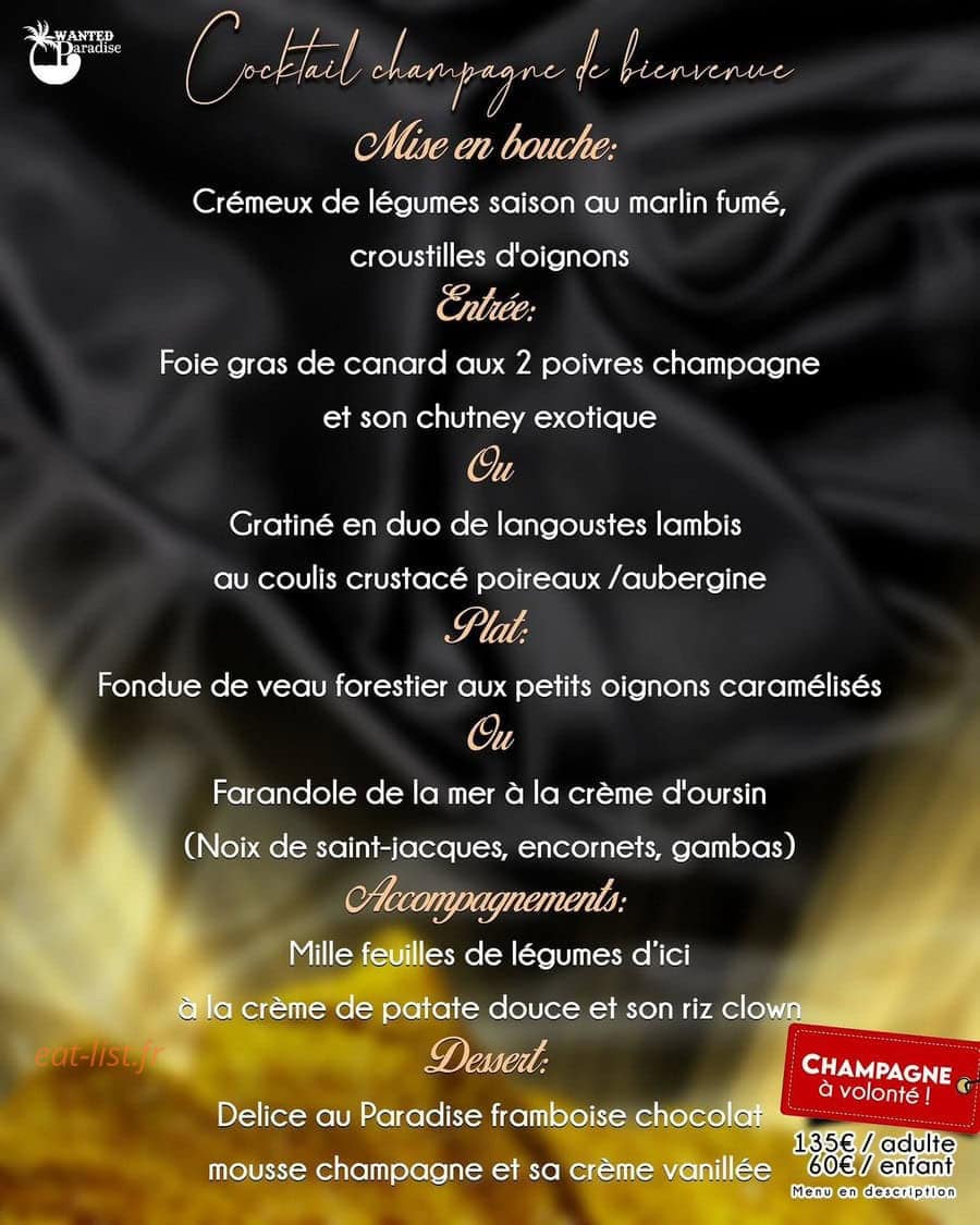 Wanted Paradise — carte page 1