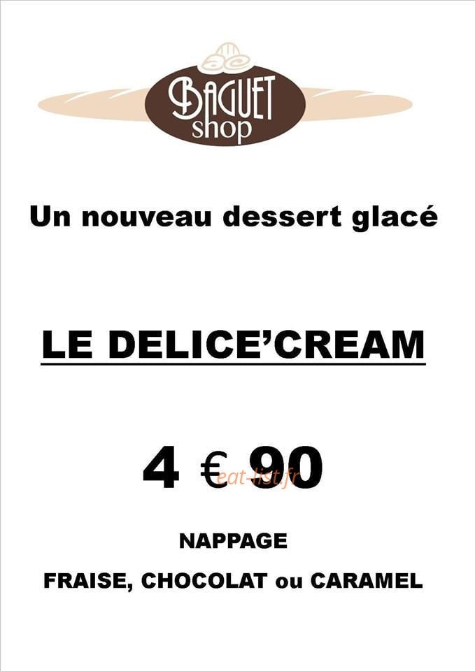 Baguet Shop — carte page 6