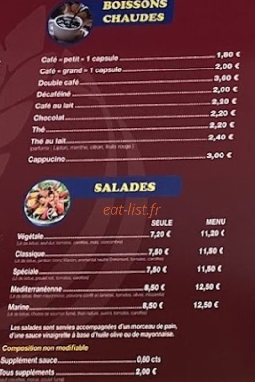 Délifrance — carte page 5
