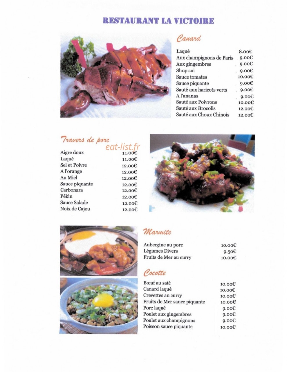 La Victoire — carte page 6