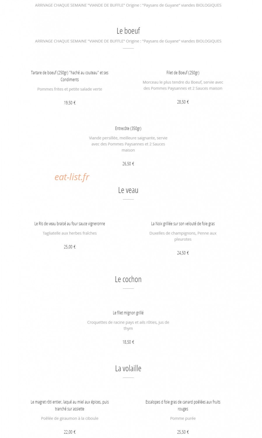 Le bœuf au jardin — carte page 3