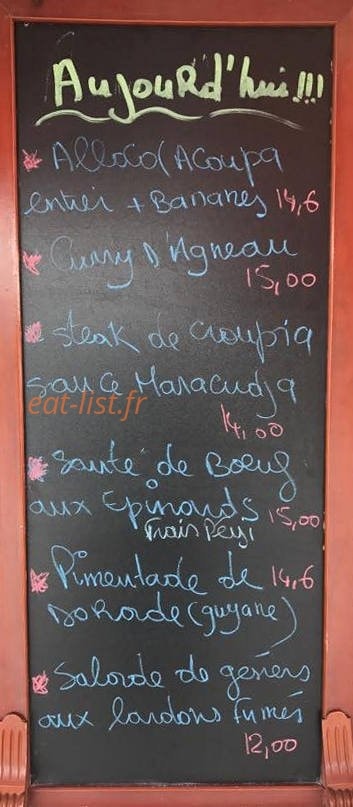 Le chado — carte page 1