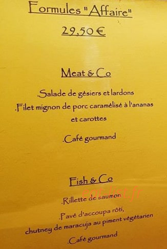 Le Partagas — carte page 2