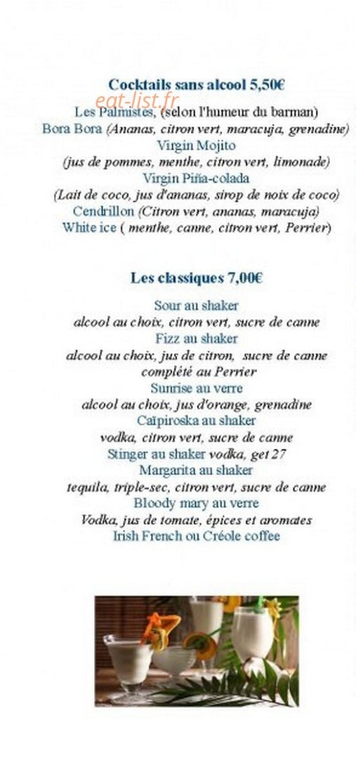 Les Palmistes — carte page 2