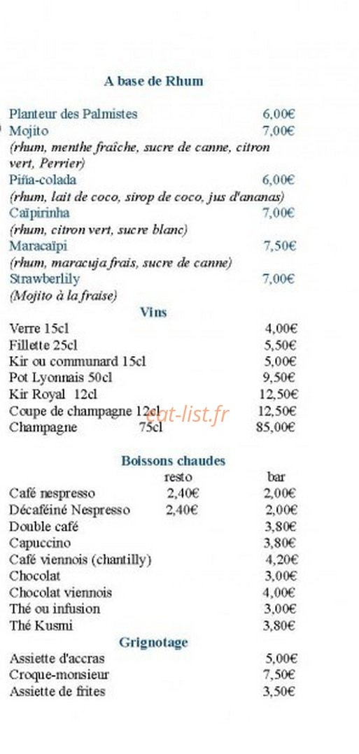 Les Palmistes — carte page 3
