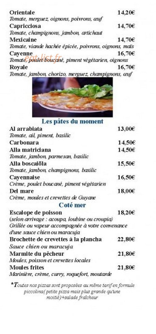 Les Palmistes — carte page 6
