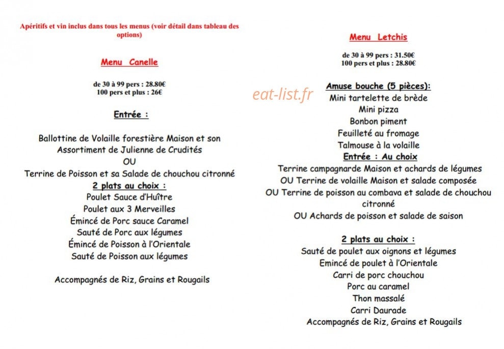 Les Palmistes — carte page 7