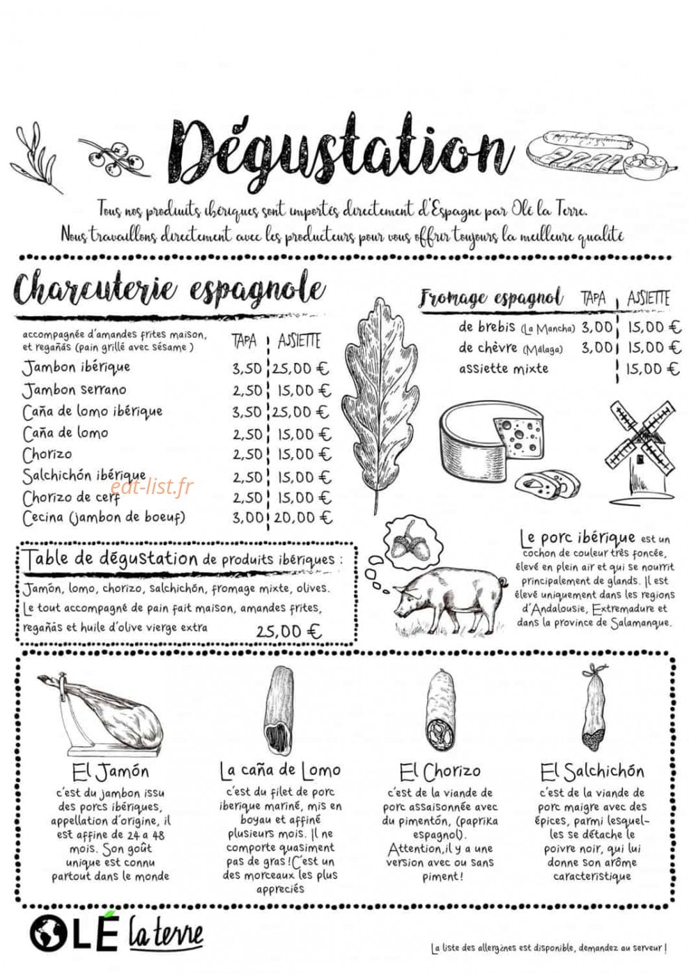 Olé la terre — carte page 3