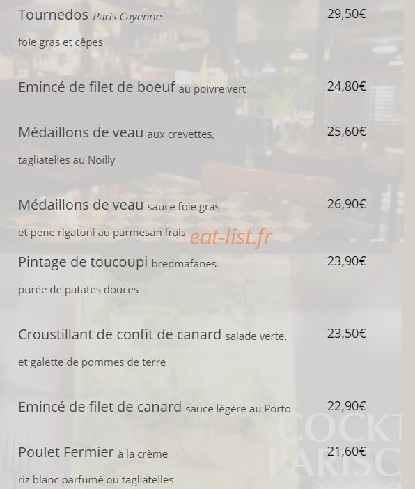 Paris Cayenne — carte page 7