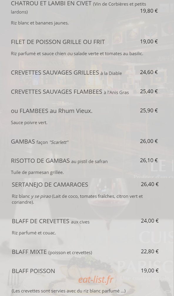 Paris Cayenne — carte page 5