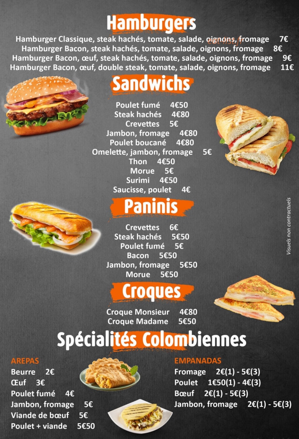 Pizza Lallouette — carte page 2