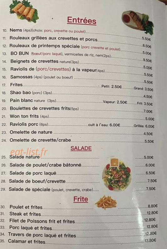 Pomme Rouge — carte page 1