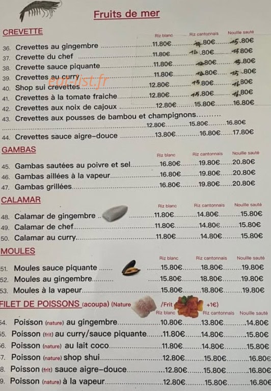 Pomme Rouge — carte page 4