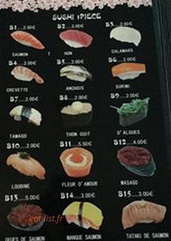 Restaurant Sakura — carte page 12