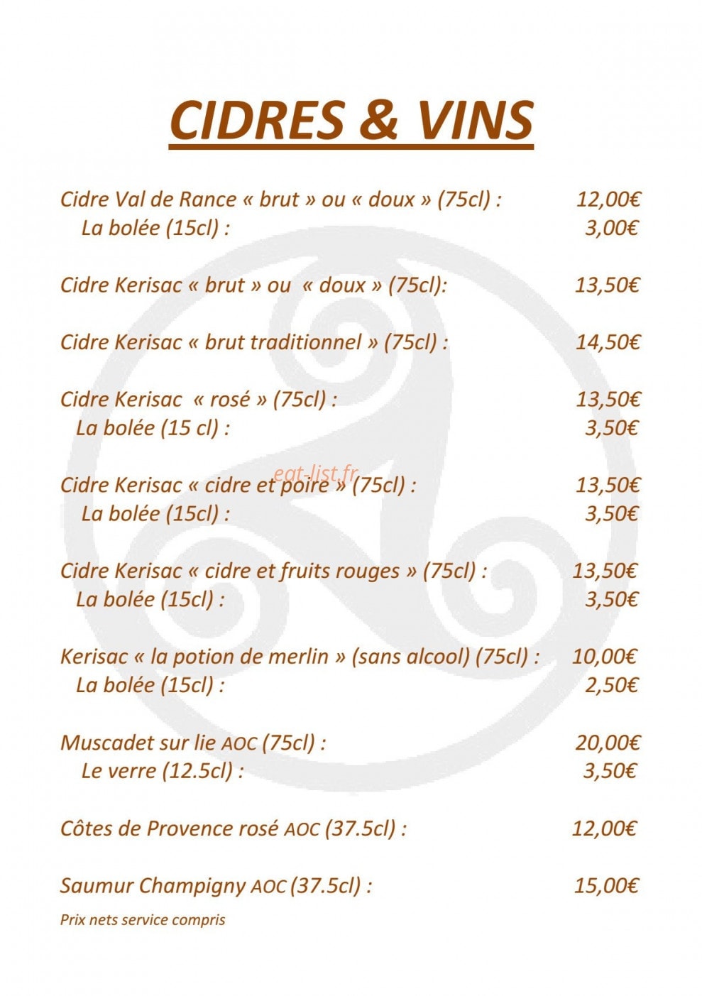Ti Krampouezh — carte page 8