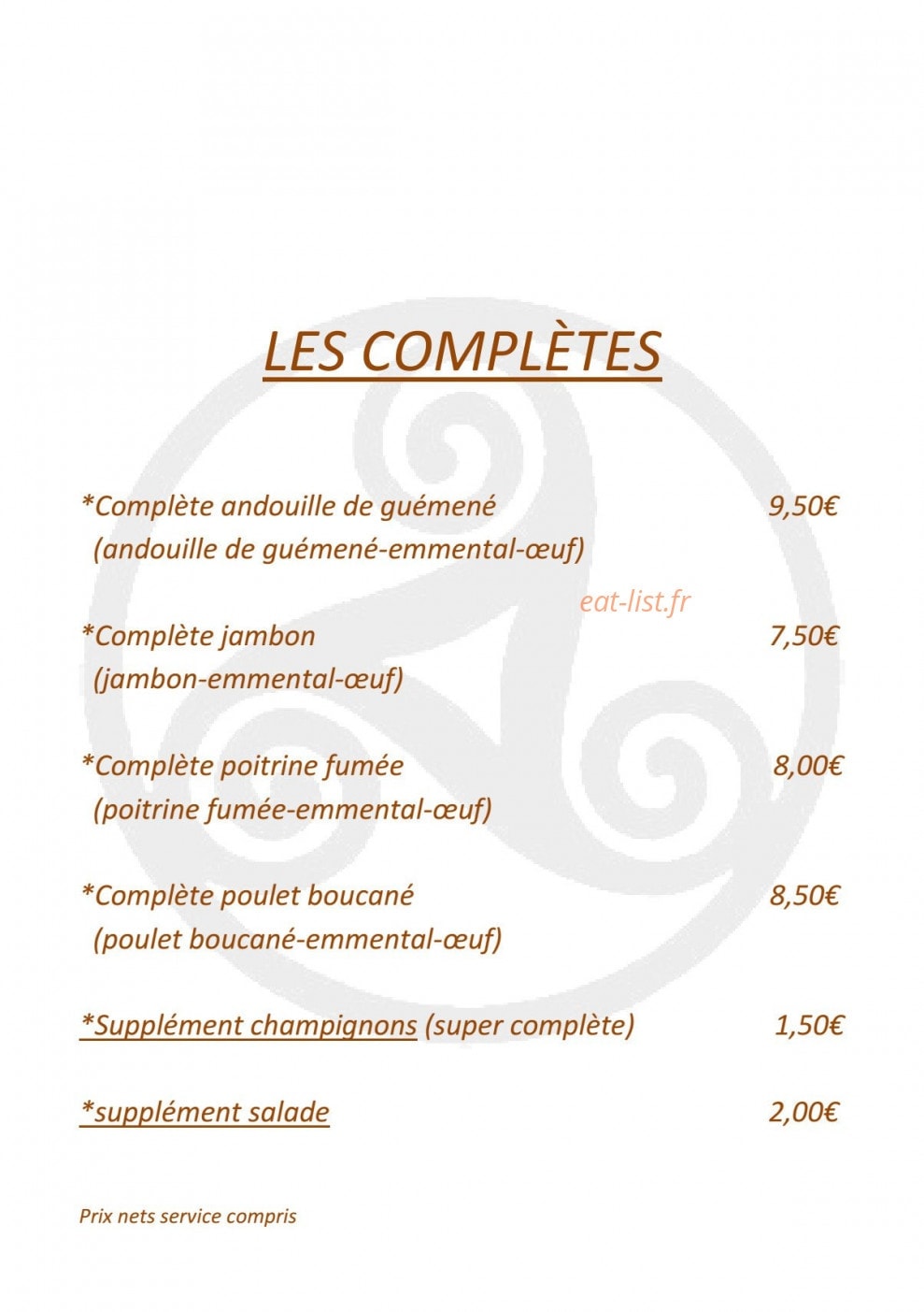 Ti Krampouezh — carte page 2