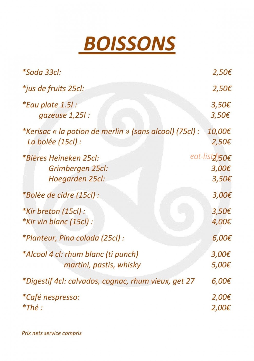 Ti Krampouezh — carte page 7