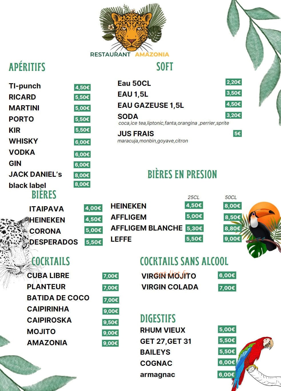 Amazonia — carte page 2