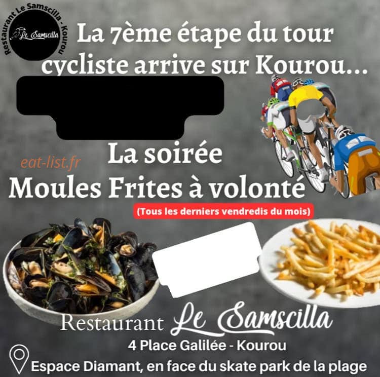 Le Samscilla — carte page 2