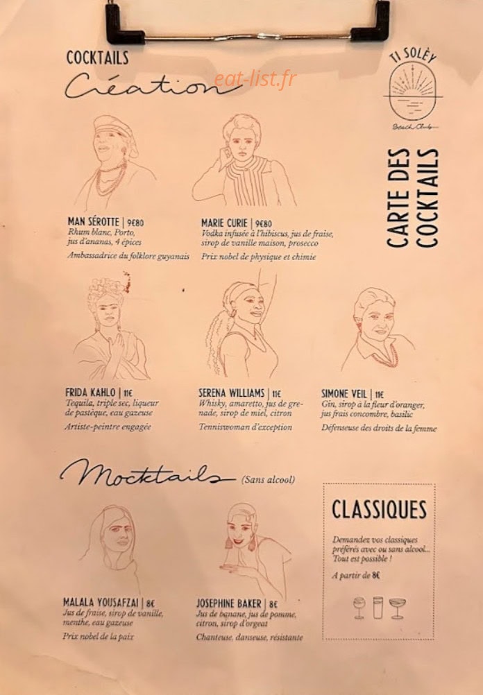 Ti Solèy — carte page 1