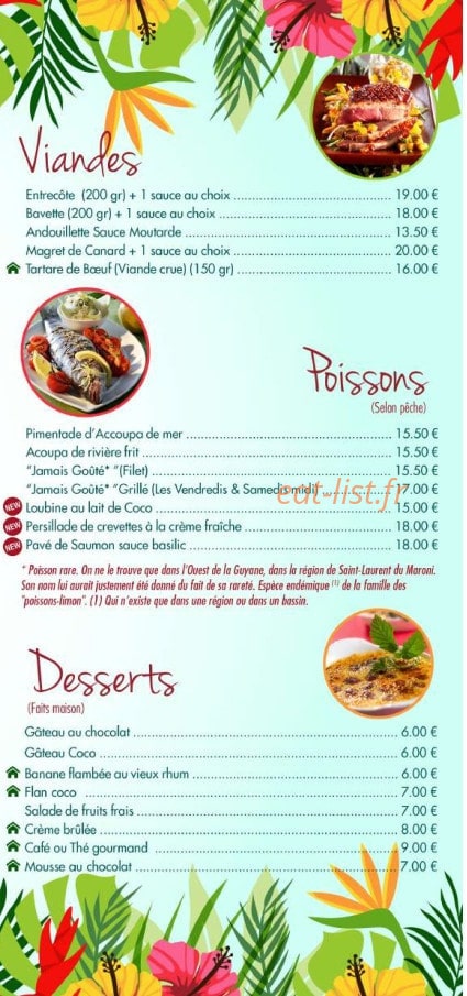 Ti Pic Kréol's — carte page 4