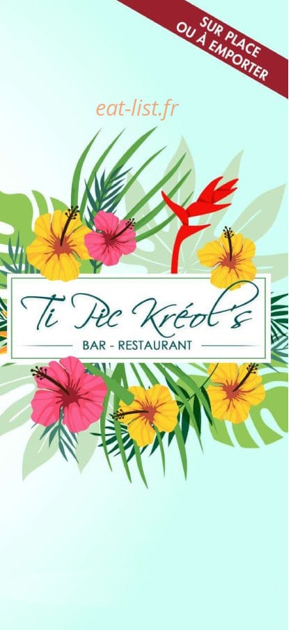 Ti Pic Kréol's — carte page 1