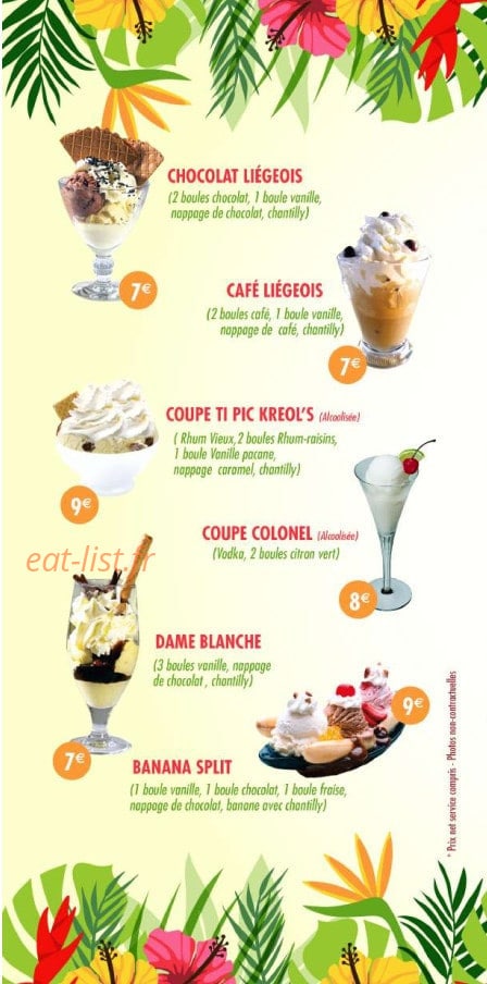 Ti Pic Kréol's — carte page 5