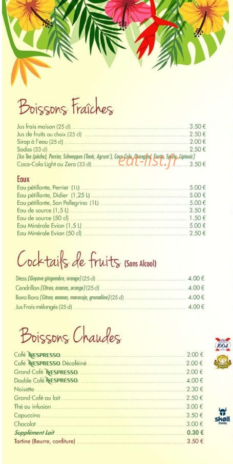 Ti Pic Kréol's — carte page 7