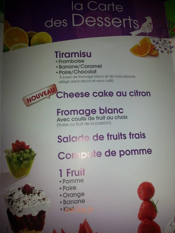 Feel Juice — carte page 3