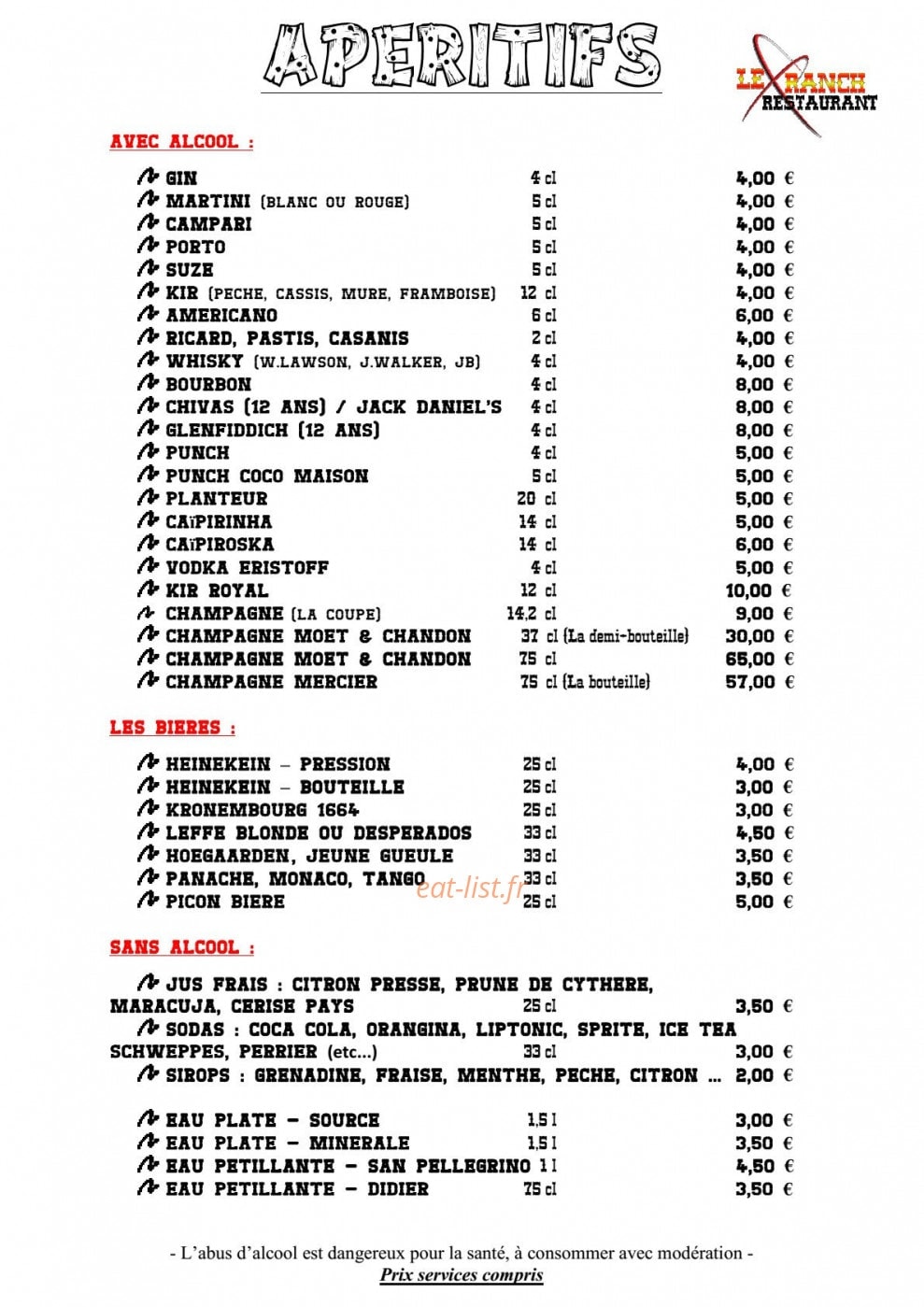 Le Ranch — carte page 3