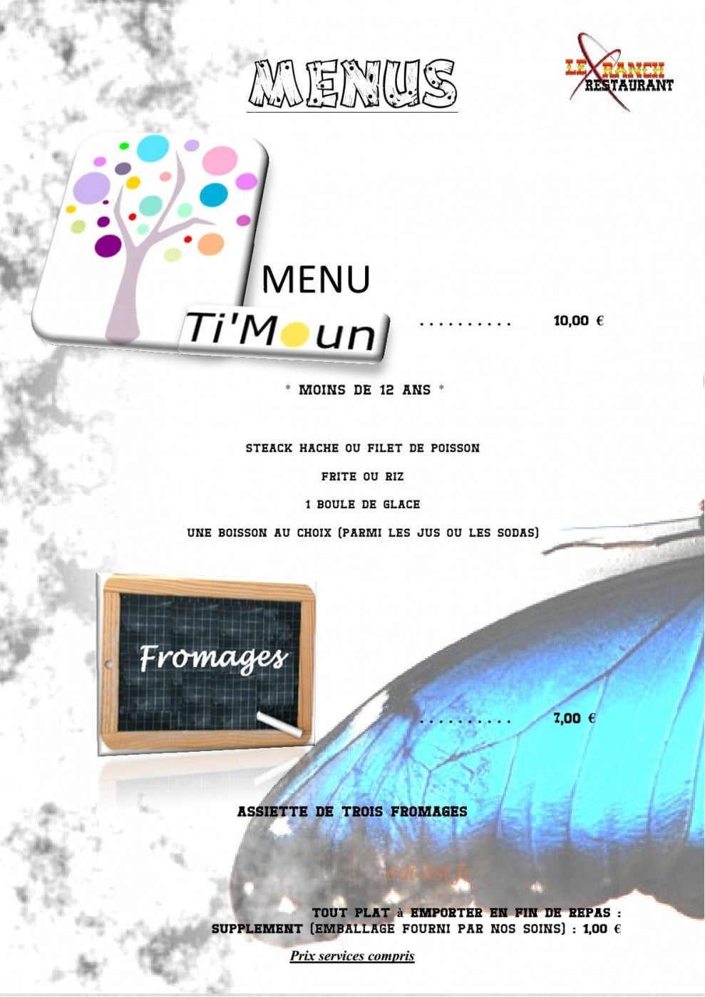 Le Ranch — carte page 6