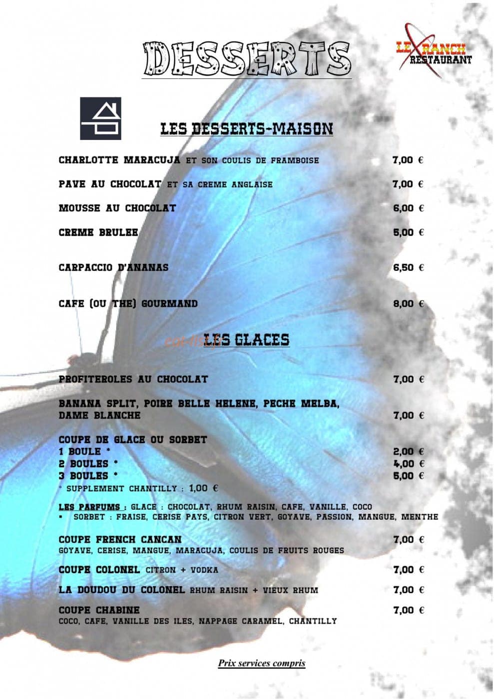 Le Ranch — carte page 7