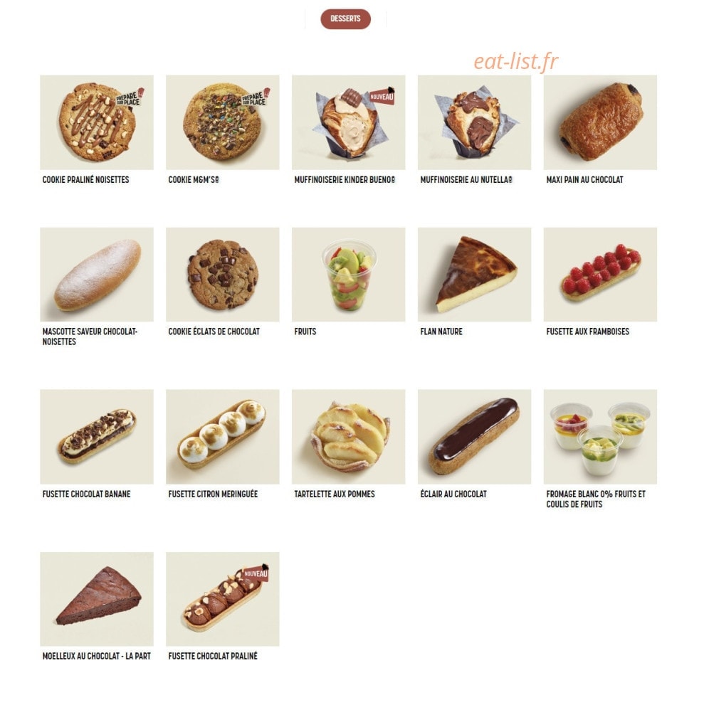 Brioche dorée — carte page 4