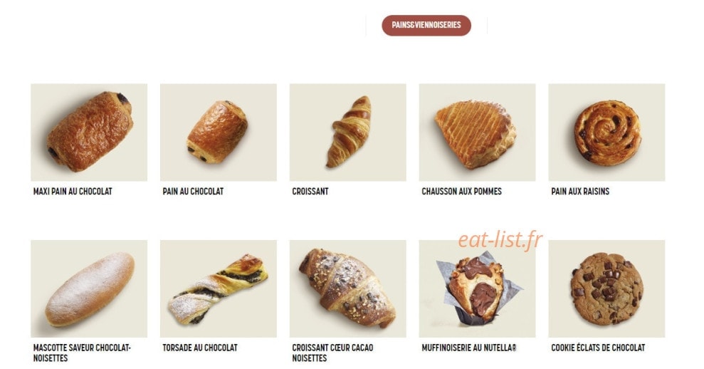 Brioche dorée — carte page 5