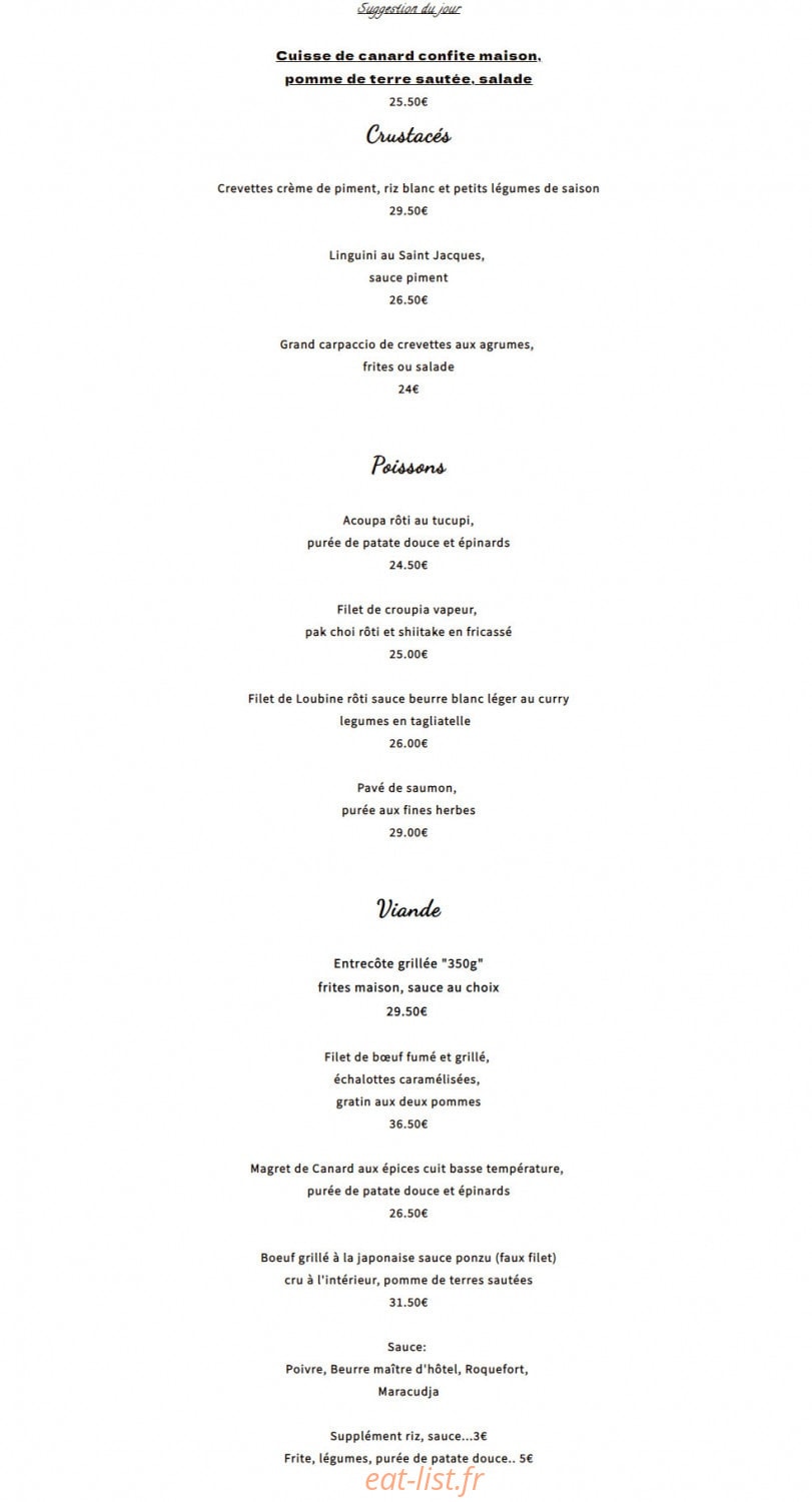 Le Barrio — carte page 2