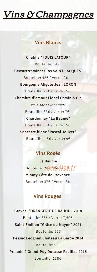 Le Barrio — carte page 6