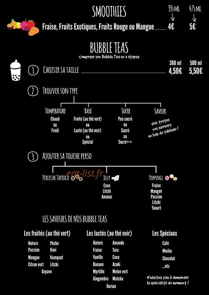 Nath café, thé & Co. — carte page 3