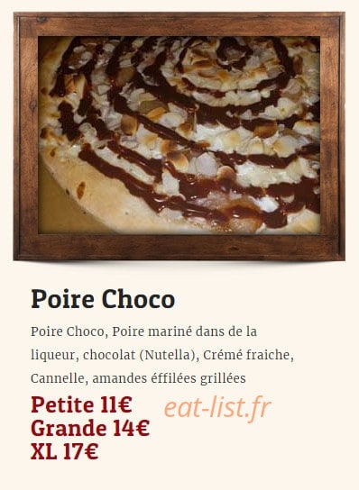 Pizza Kwata — carte page 5