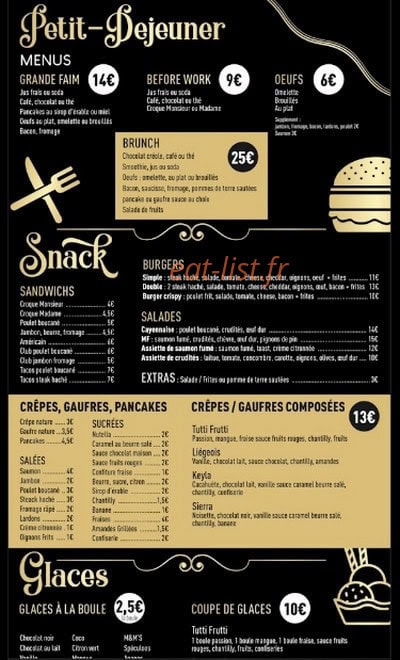 Crêperie mf — carte page 1