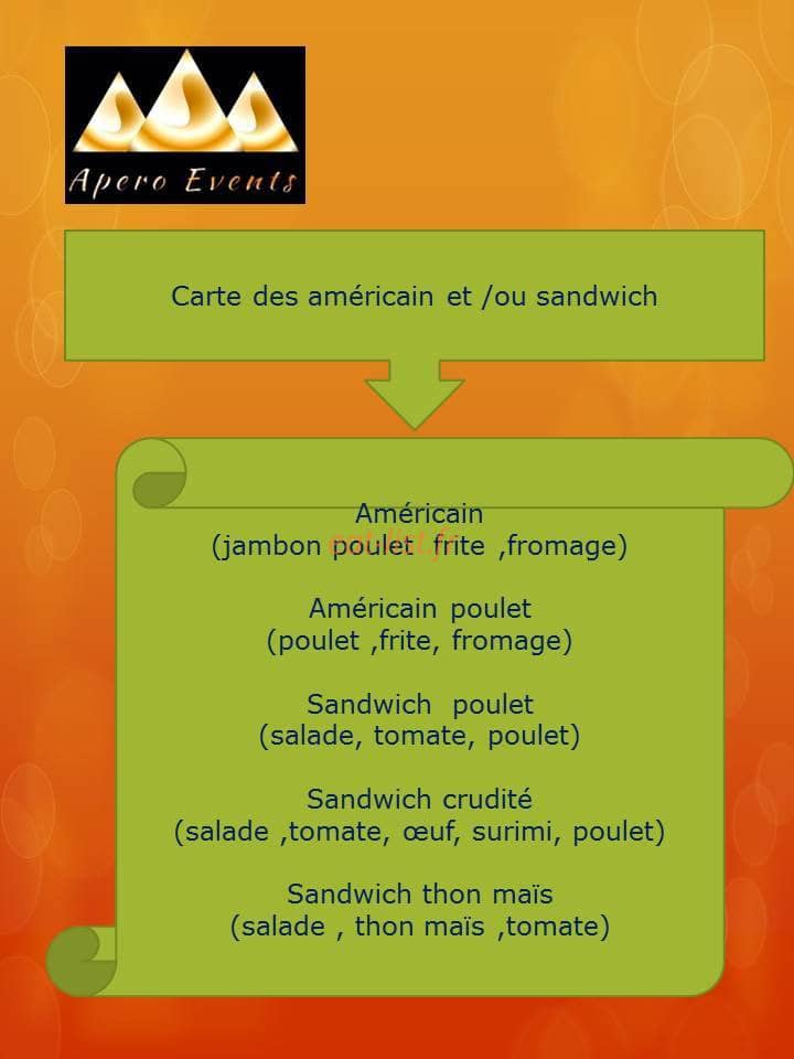 Apero Events — carte page 2