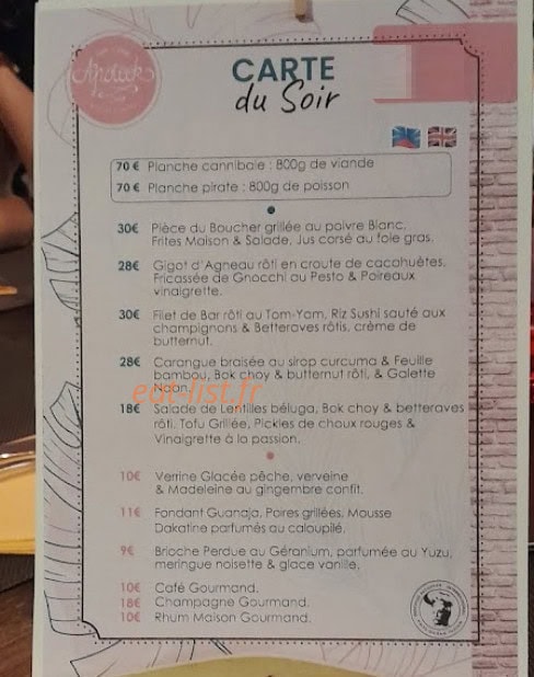 Apoteek — carte page 1