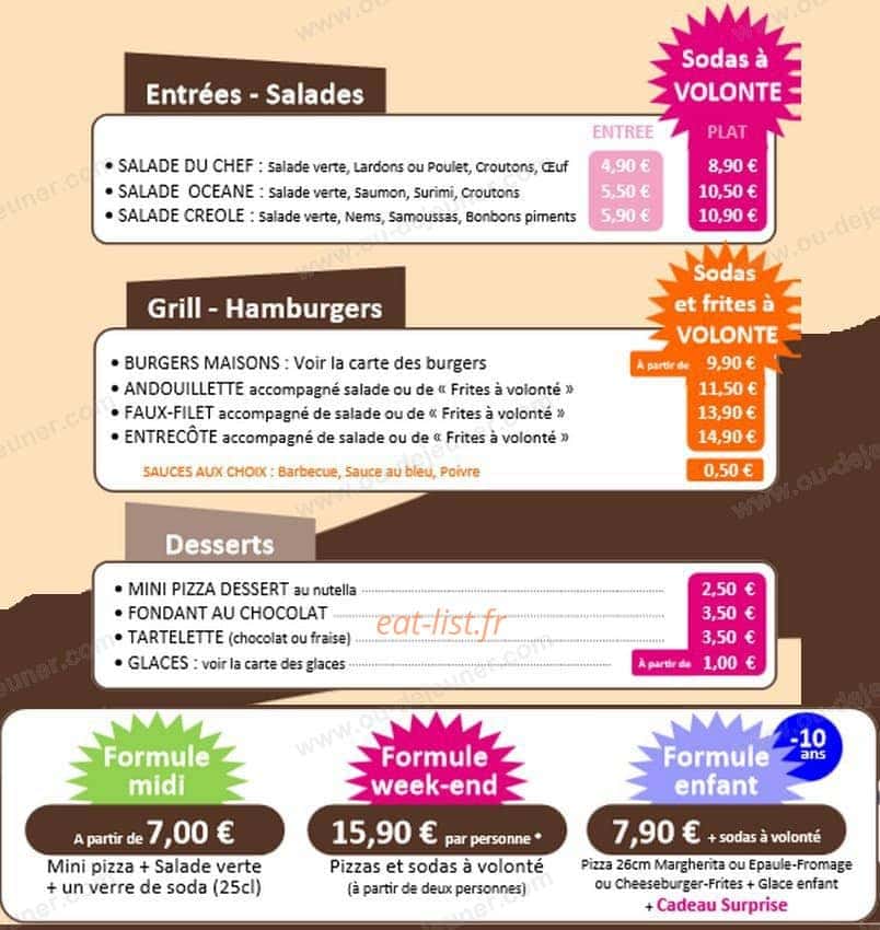 Better days — carte page 2